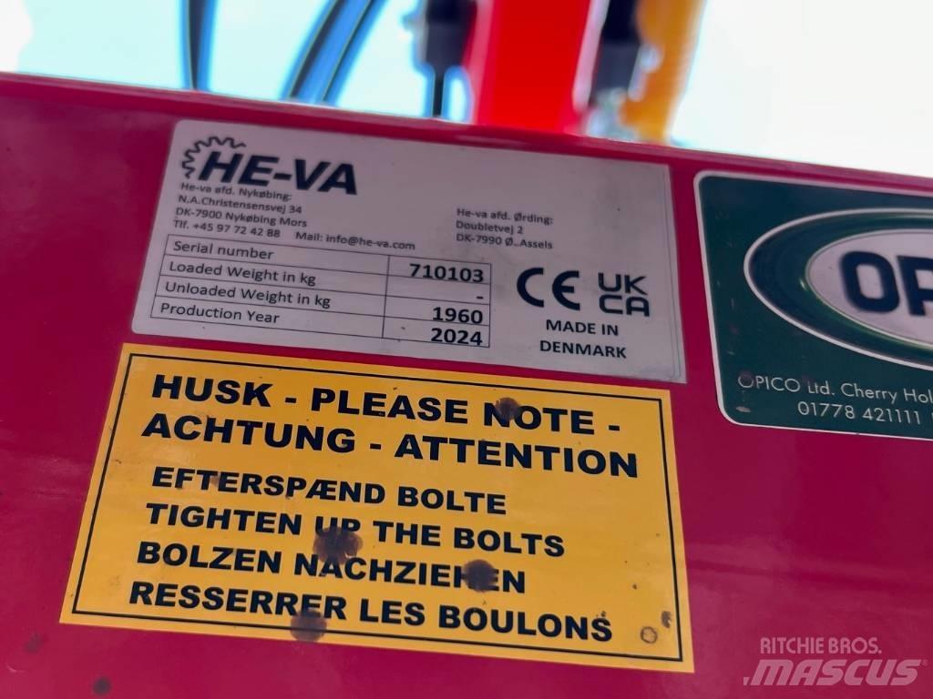 He-Va 6M STRAW RAKE Okretači i sakupljači sijena