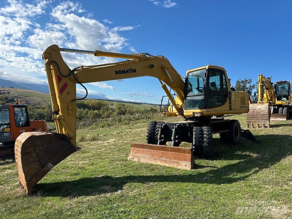 Komatsu PW 170-6 Bageri na kotačima