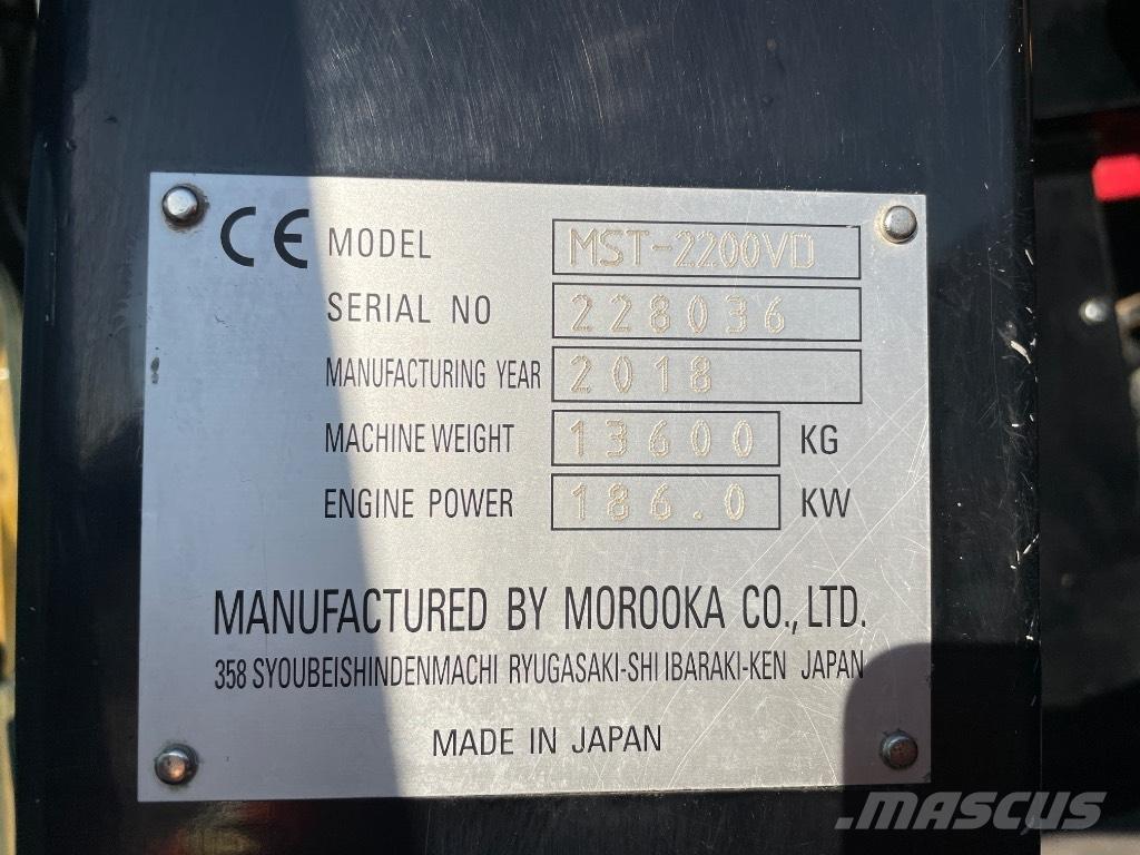 Morooka MST 2200 V D Demperi na gusjenice