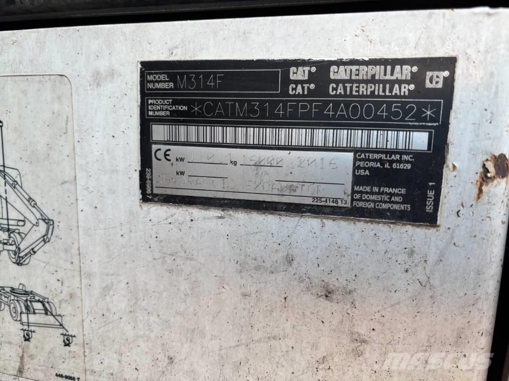 CAT m314f Bageri na kotačima