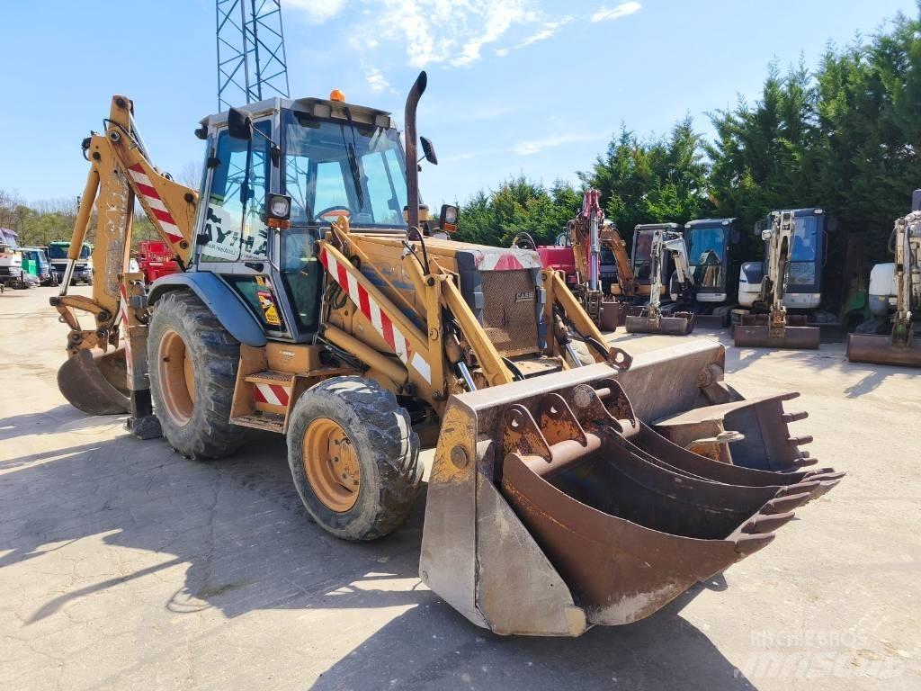 CASE 580 K Turbo Utovarni rovokopači