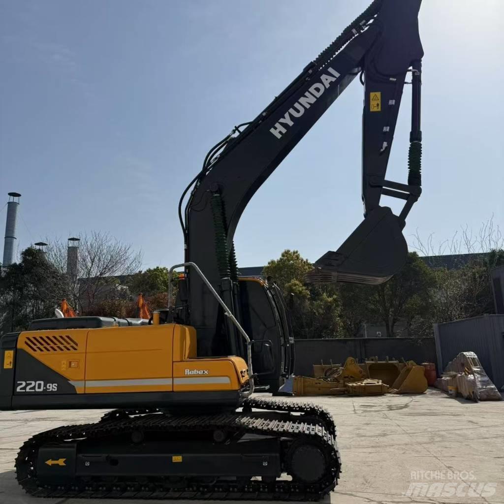 Hyundai R220-9S Bageri gusjeničari