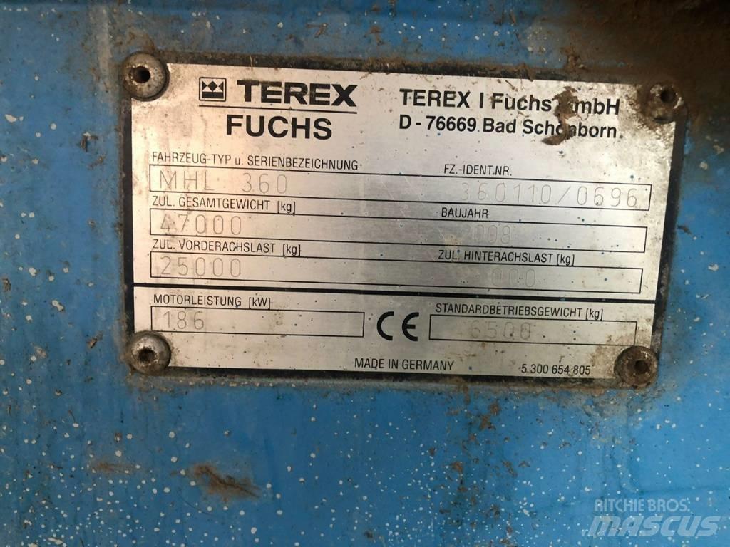 Terex Fuchs MHL 360 Bageri na kotačima