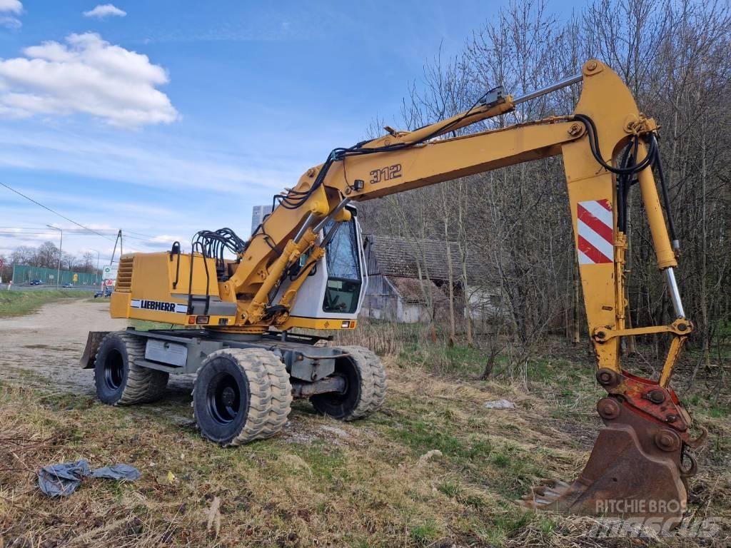 Liebherr 312 A Bageri na kotačima