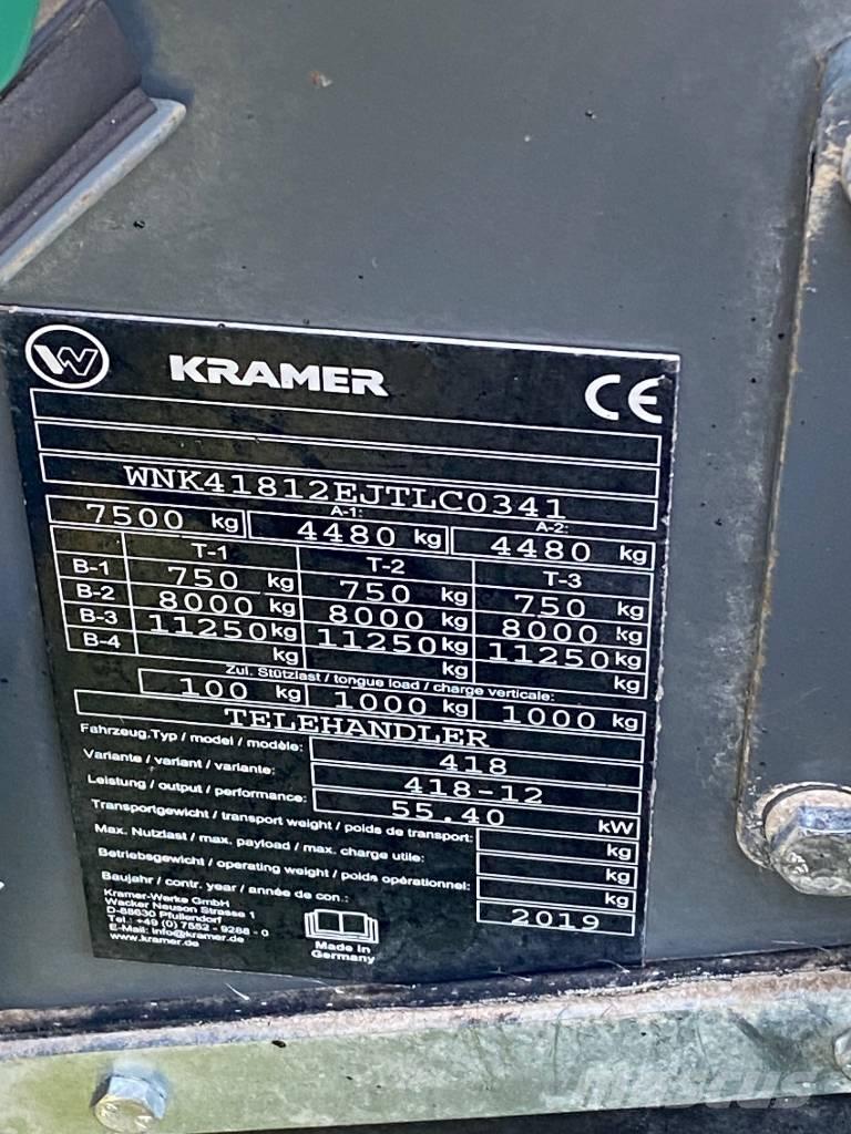 Kramer KT 276 Poljoprivredni teleskopski utovarivači