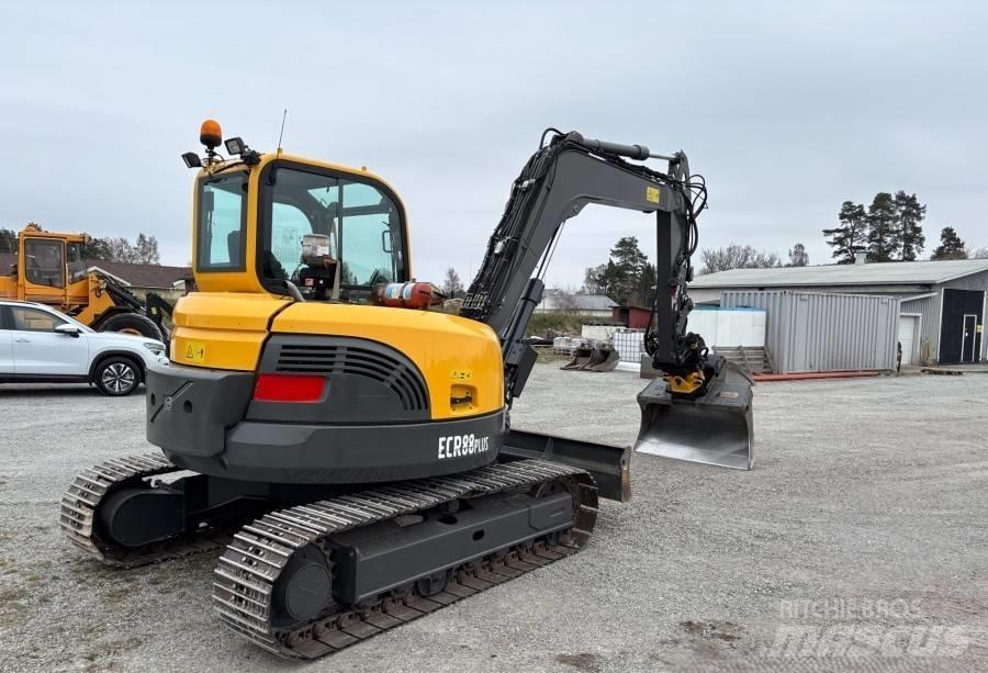 Volvo ECR 88 PLUS Bageri gusjeničari