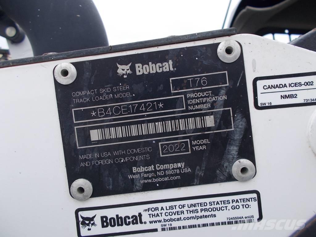 Bobcat T76 Skid steer mini utovarivači