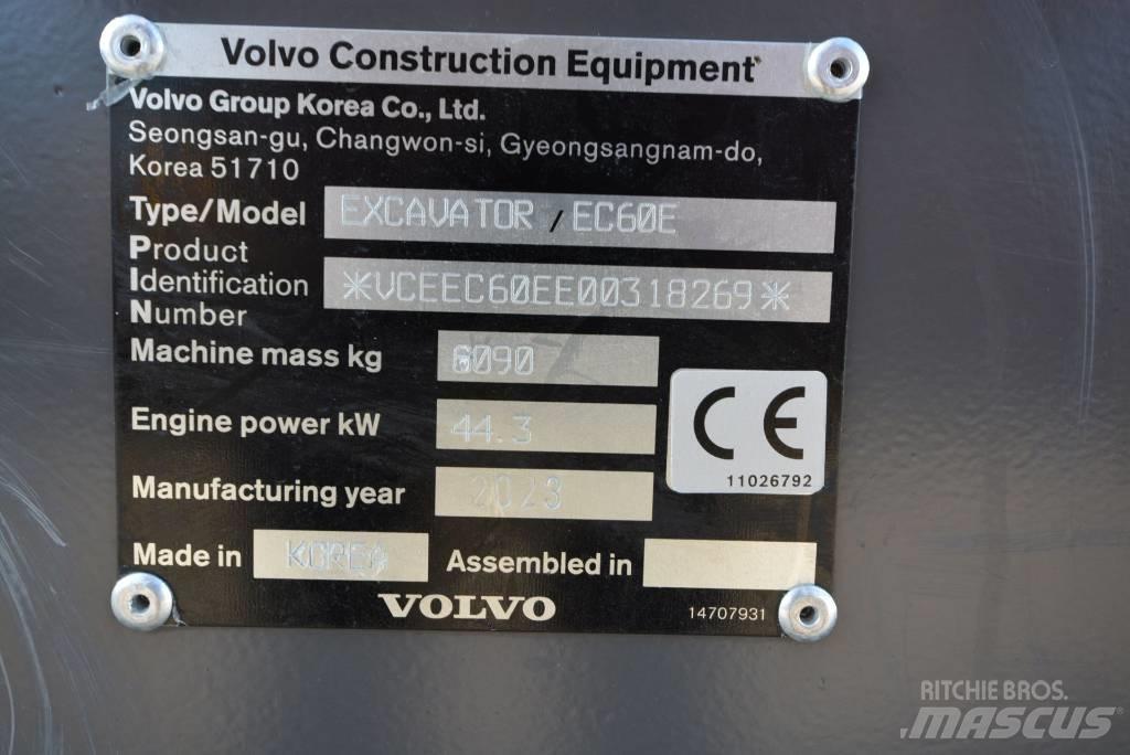 Volvo EC 60 E Mini bageri <7t