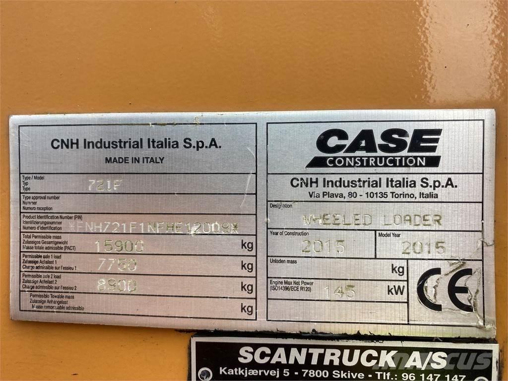 CASE 721F Utovarivači na kotačima