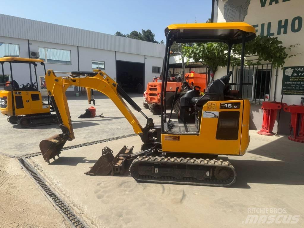 JCB 16 C-1, 740h Mini bageri <7t