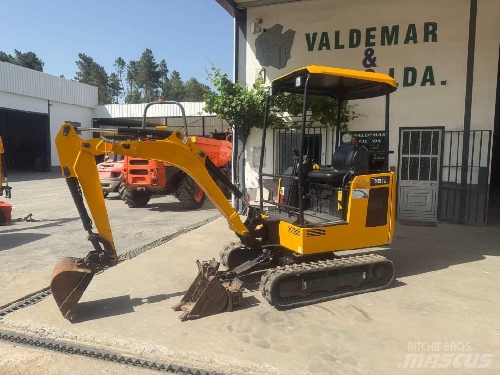 JCB 16 C-1, 740h Mini bageri <7t