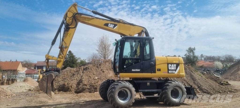 CAT M 313 D Bageri na kotačima