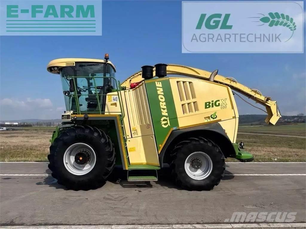 Krone big x 600 i Strojevi za krmu na vlastiti pogon
