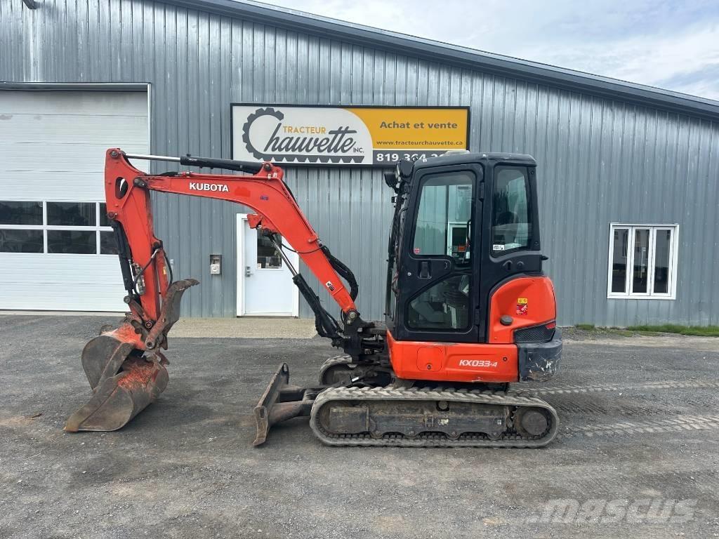 Kubota KX 033-4 Mini bageri <7t