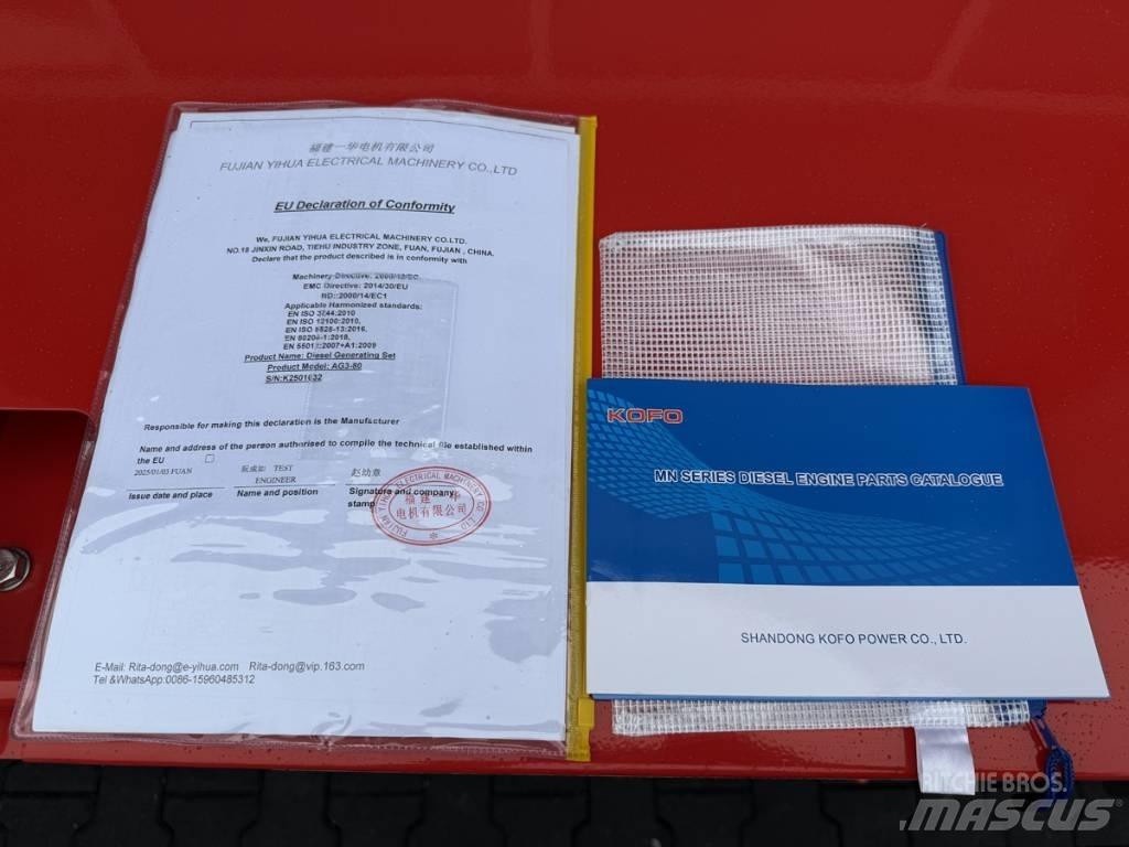 Ashita 80 KVA Dizel agregati
