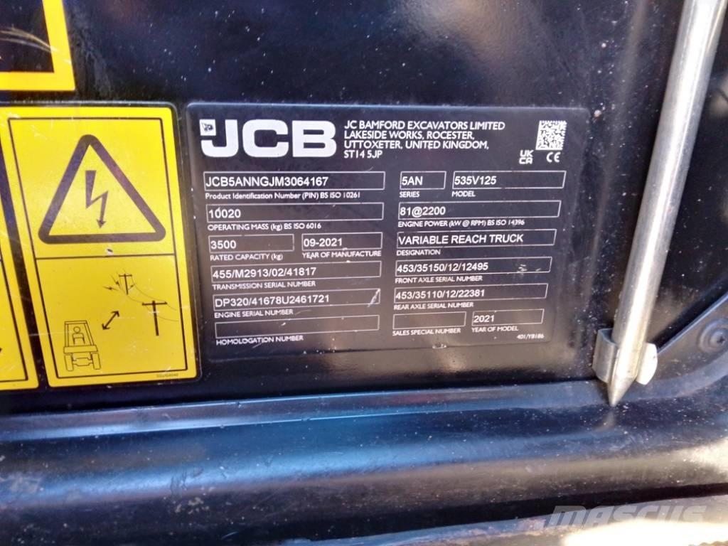 JCB 535-125 Teleskopski viličari