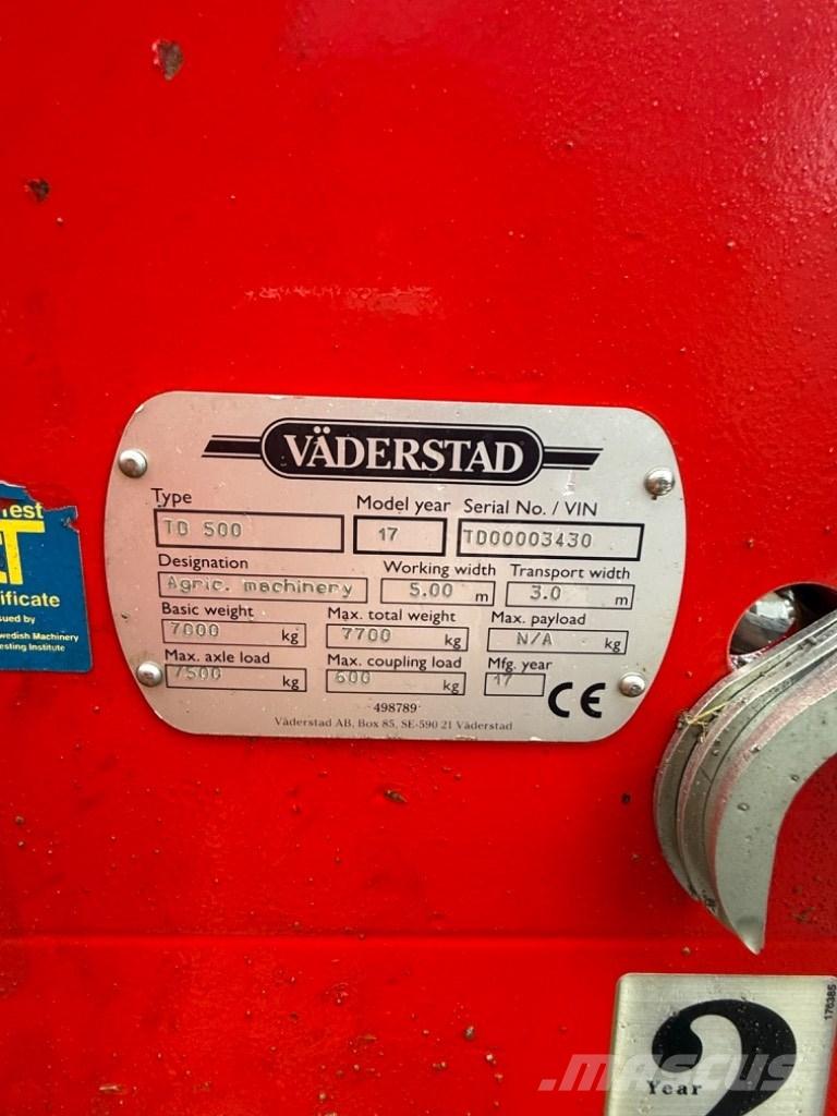 Väderstad TD500 Kultivatori