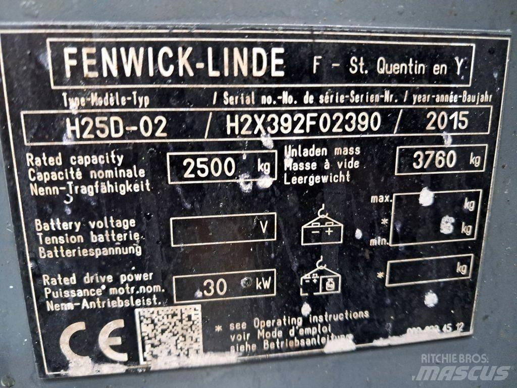Linde H25D-02 Dizelski viličari