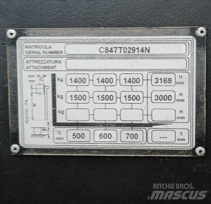 Yale MS15XSL Ručni električni viličar