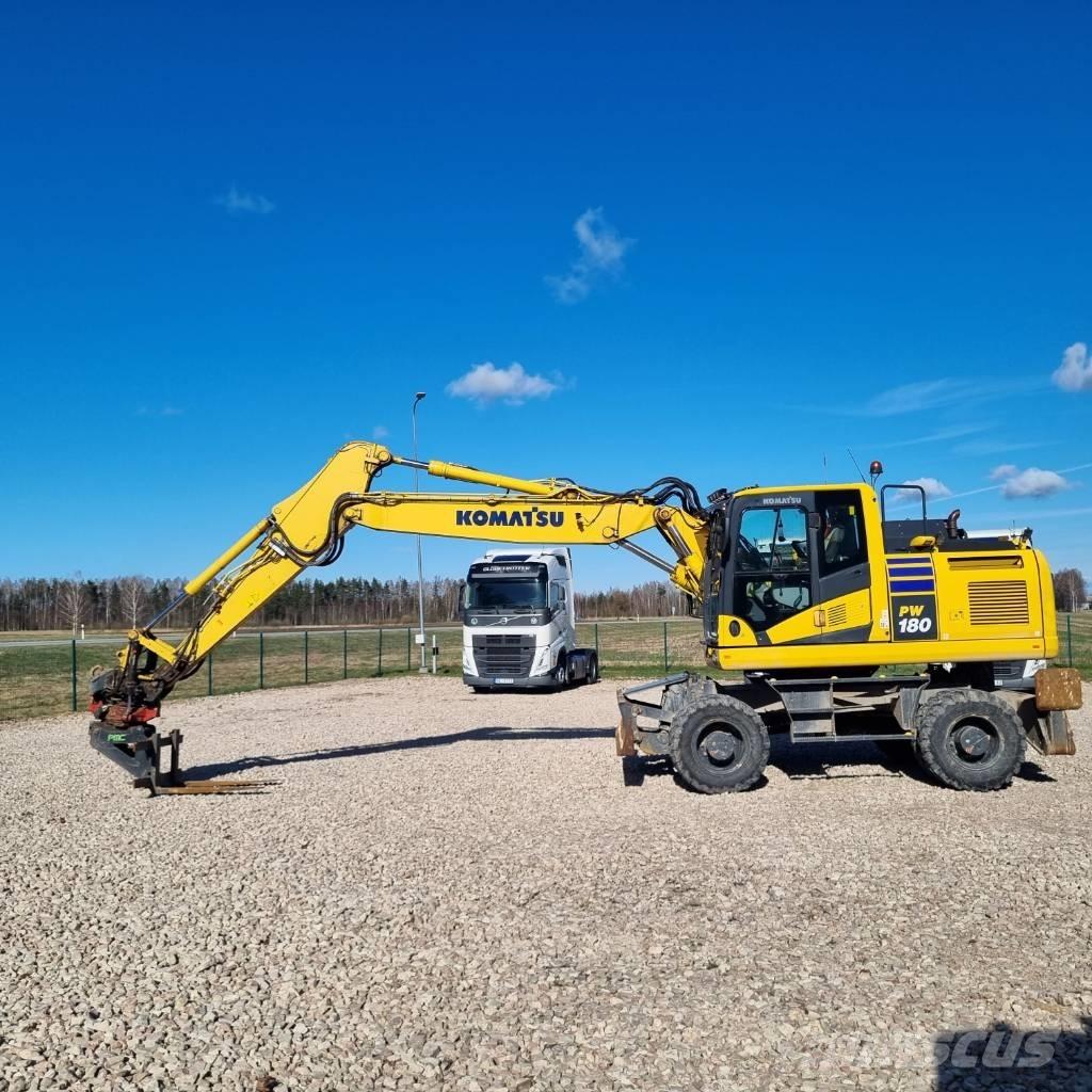 Komatsu PW180 - 11E0 Bageri na kotačima