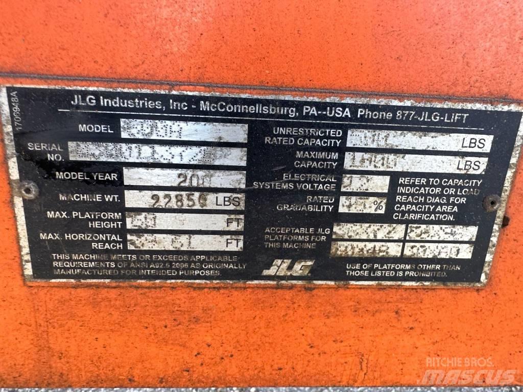 JLG 600A Zglobne podizne platforme
