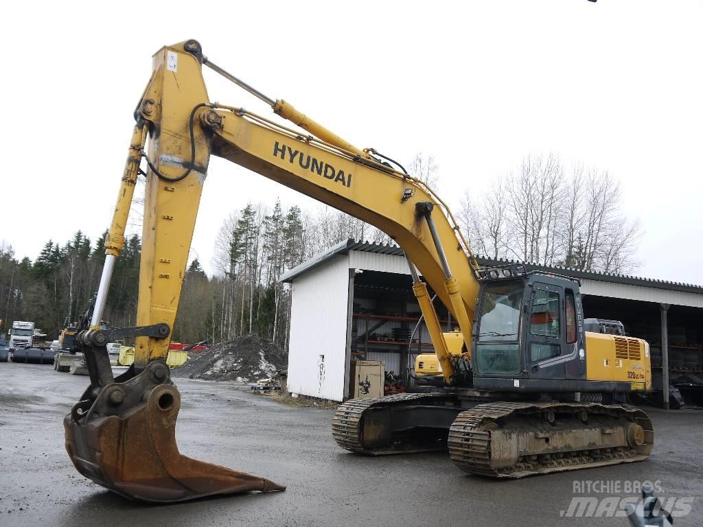Hyundai R 320 LC-7A Bageri gusjeničari