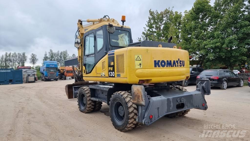 Komatsu PW 130-7K Bageri na kotačima