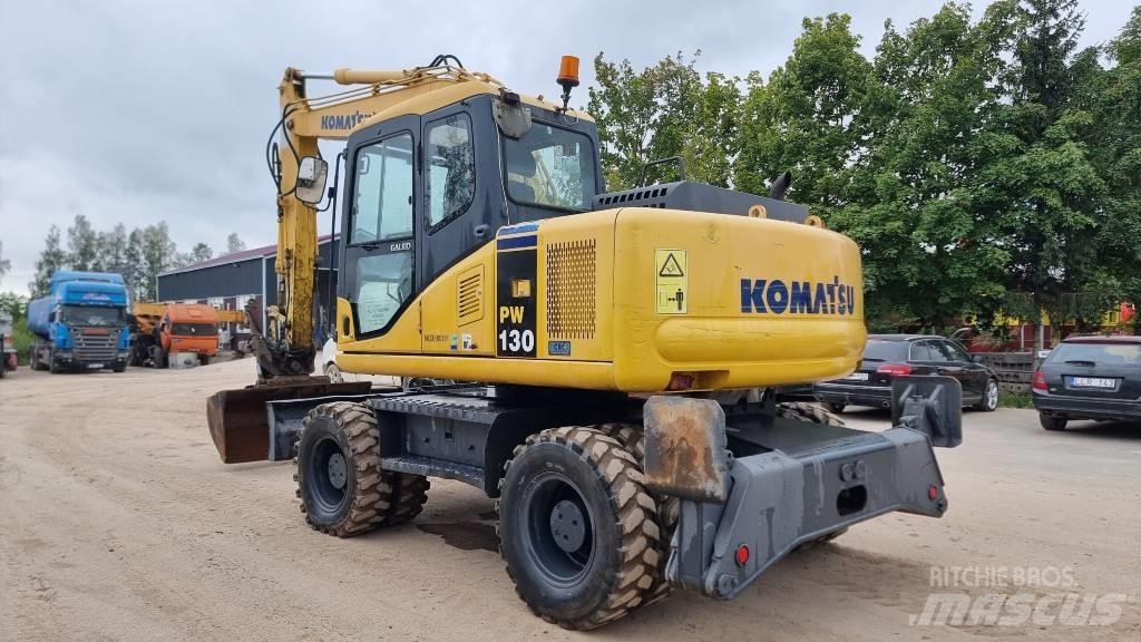 Komatsu PW 130-7K Bageri na kotačima
