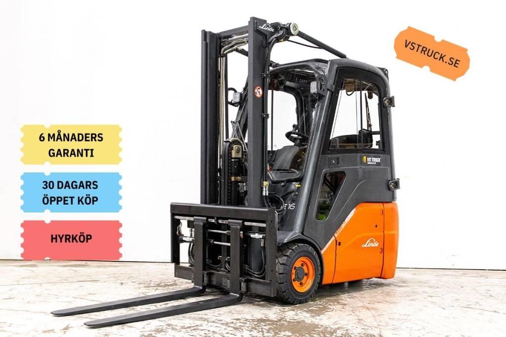 Linde E 16 Električni viličari
