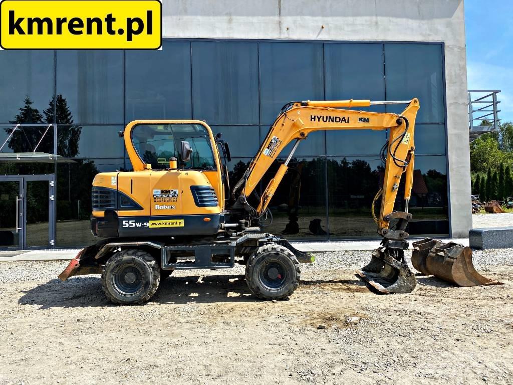 Hyundai Robex 55-9 A Bageri na kotačima