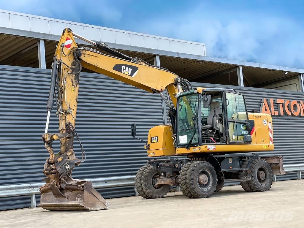 CAT M318F Bageri na kotačima