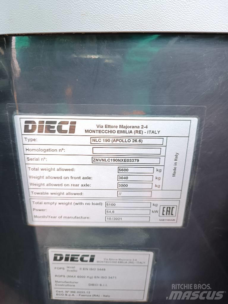Dieci Apollo 26.6 Teleskopski viličari
