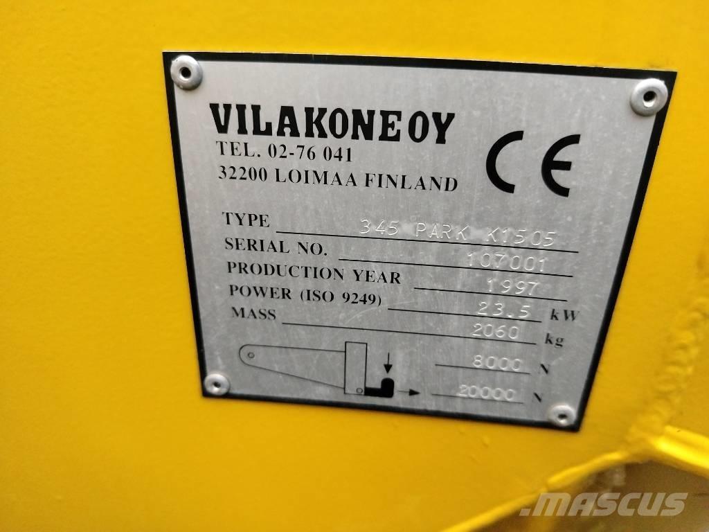 Wille 345 Park Pomoćni strojevi