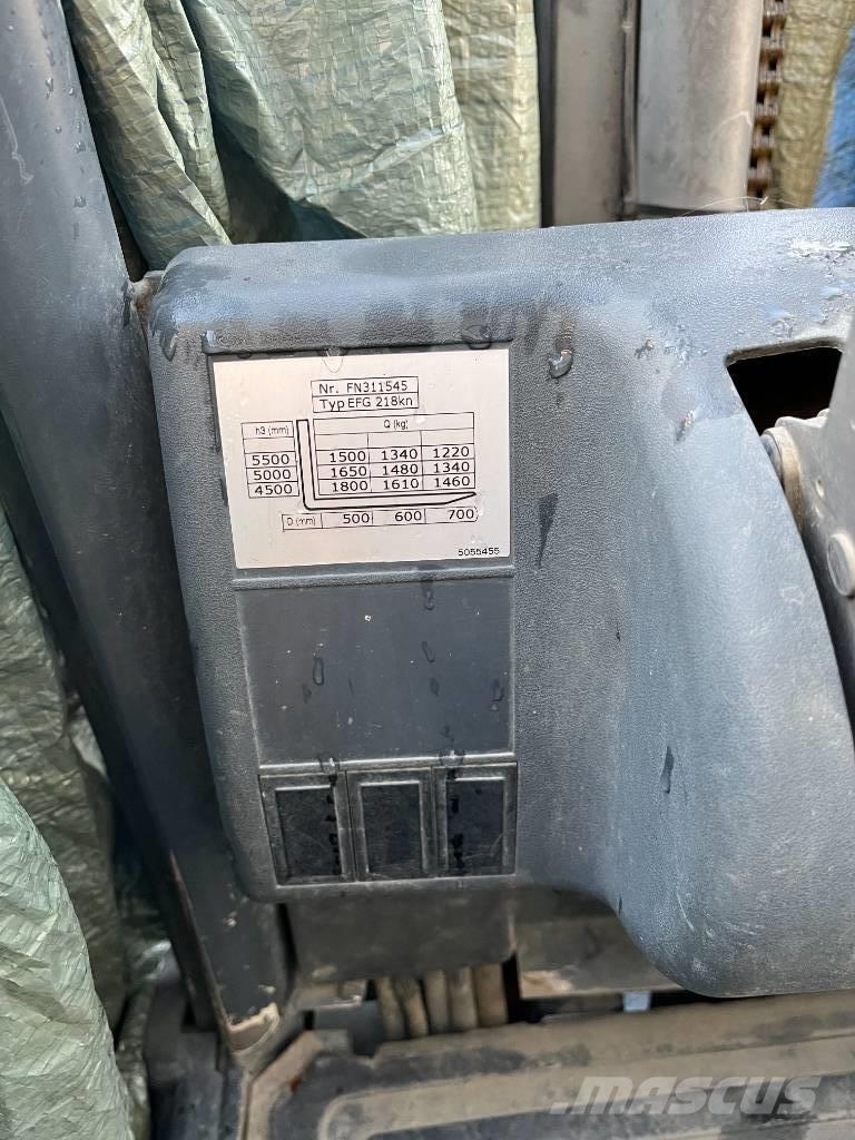 Jungheinrich EFG218 Električni viličari