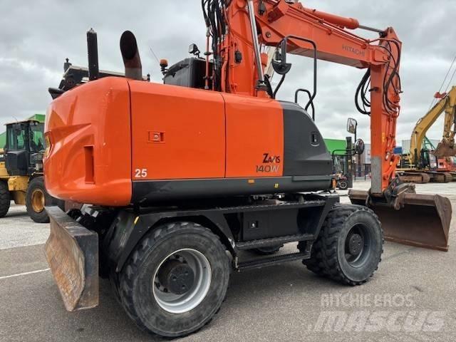 Hitachi ZX 140 W-5 Bageri na kotačima