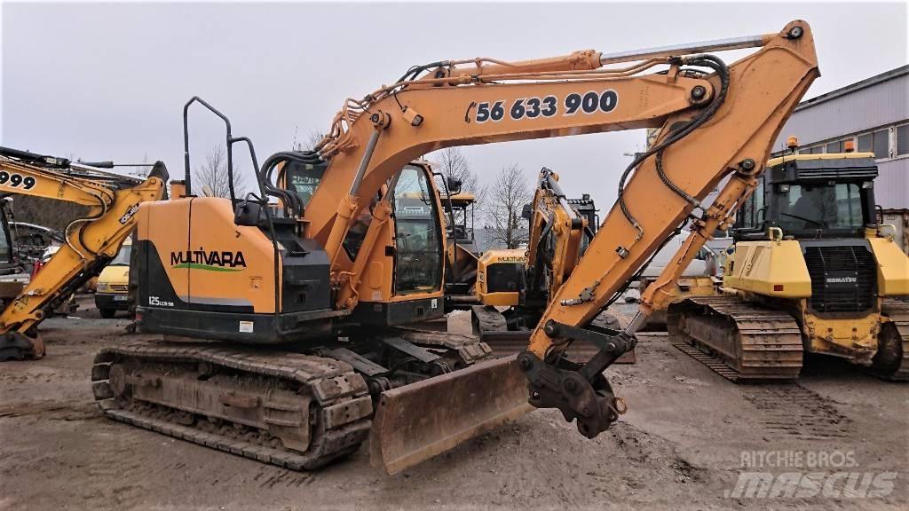 Hyundai R125 Bageri gusjeničari