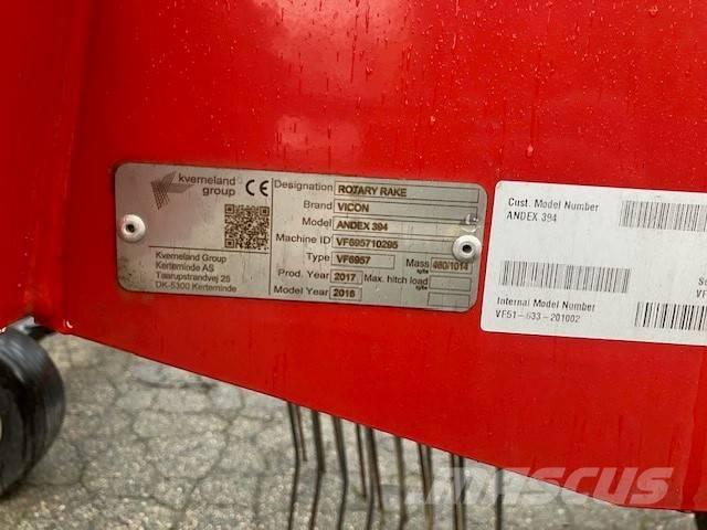 Vicon Andex 394 Sakupljači