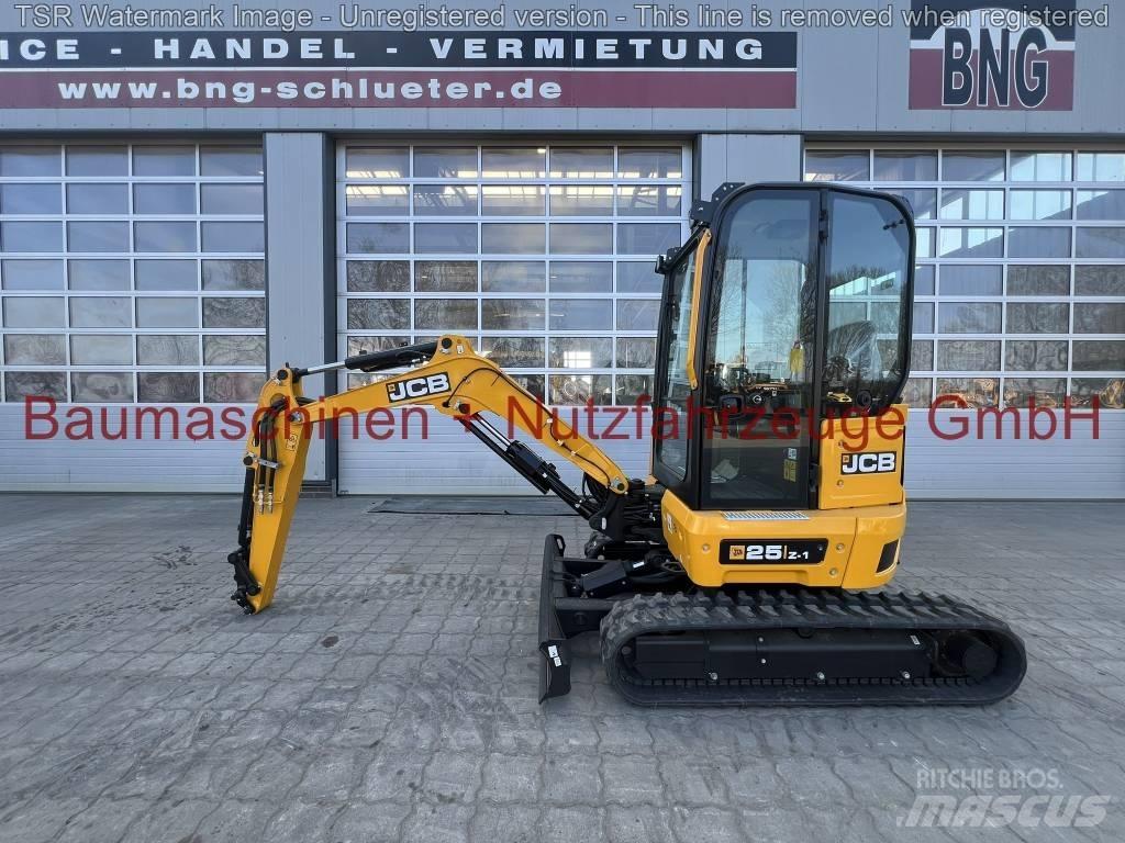 JCB 25Z -werkneu- Mini bageri <7t