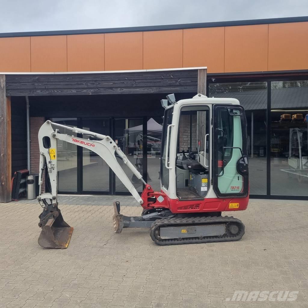 Takeuchi TB 216 Mini bageri <7t