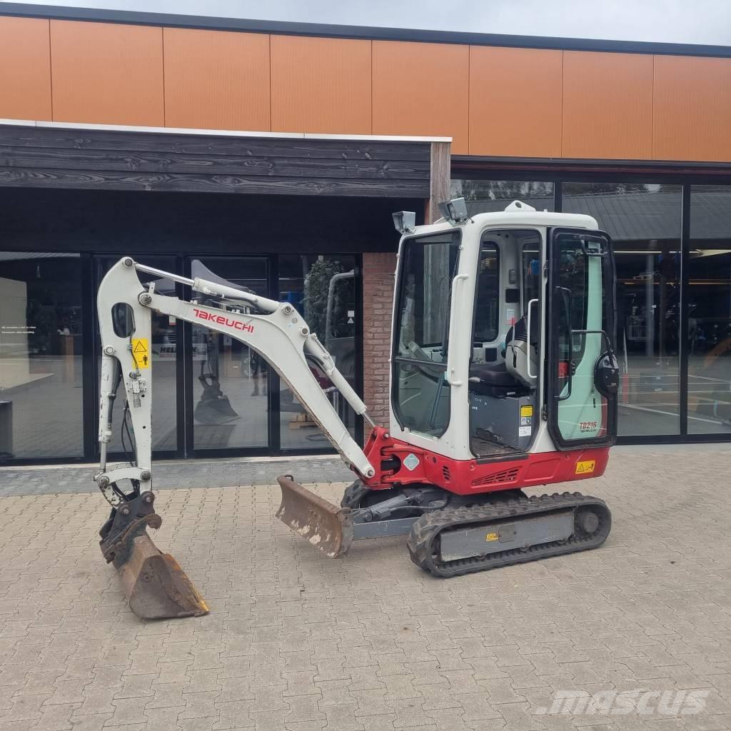 Takeuchi TB 216 Mini bageri <7t
