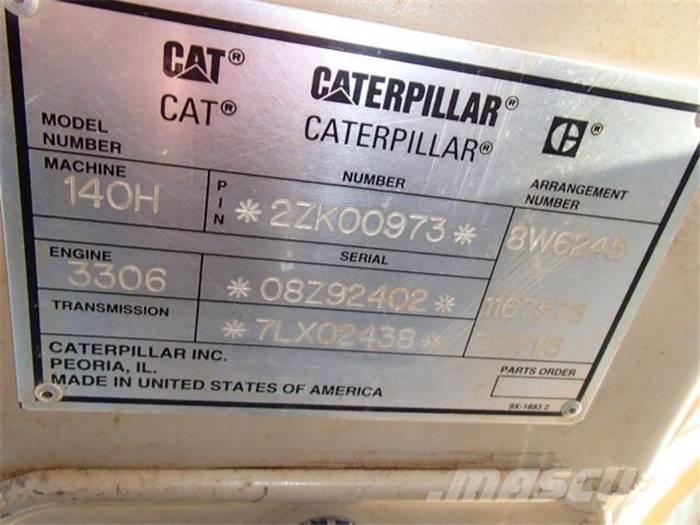 CAT 140 H Grejderi