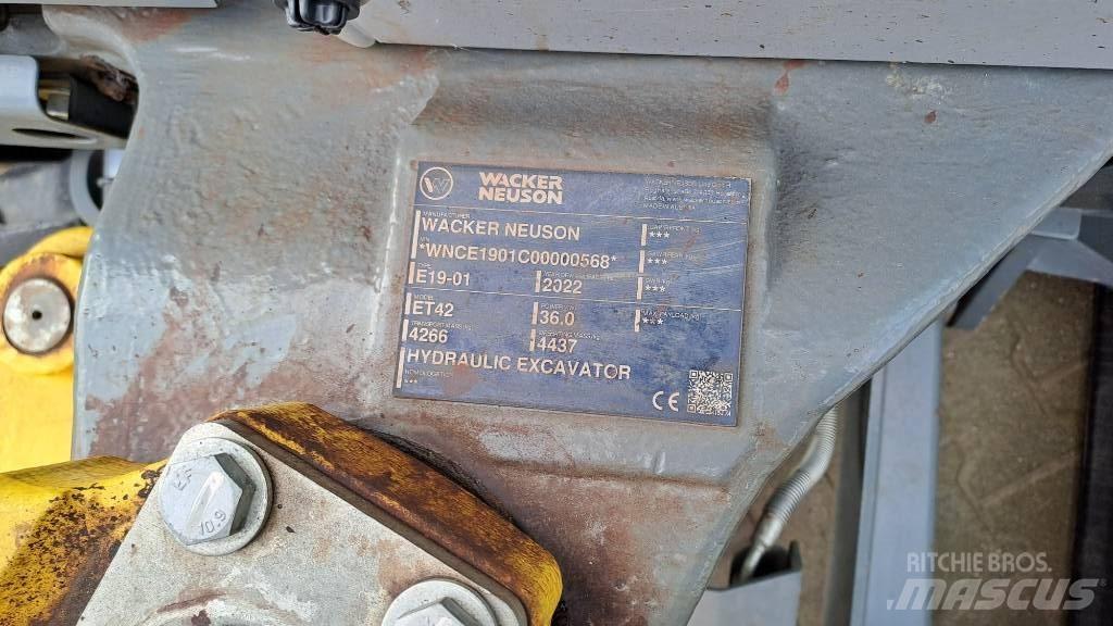 Wacker Neuson ET42 Bageri gusjeničari