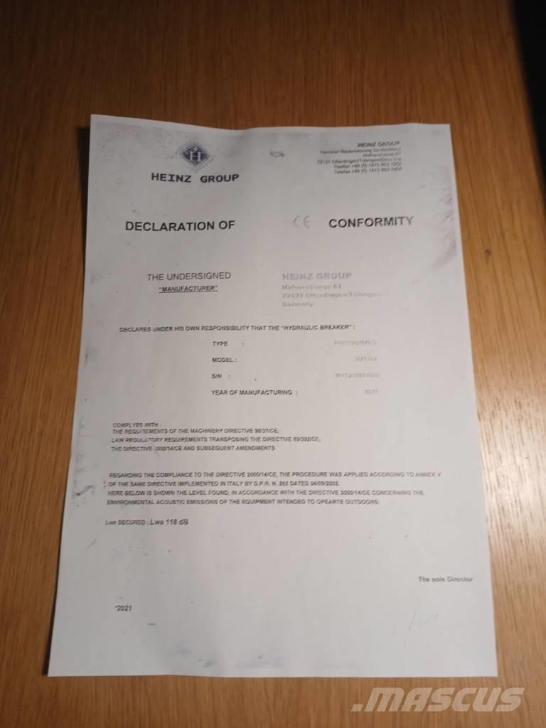 Mustang HM1900 Čekići