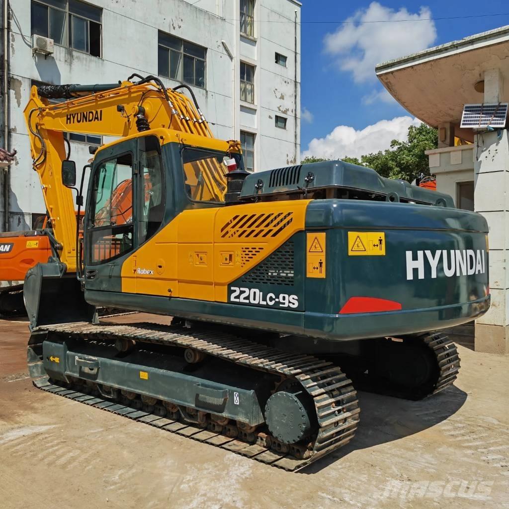 Hyundai R220LC-9S Bageri gusjeničari
