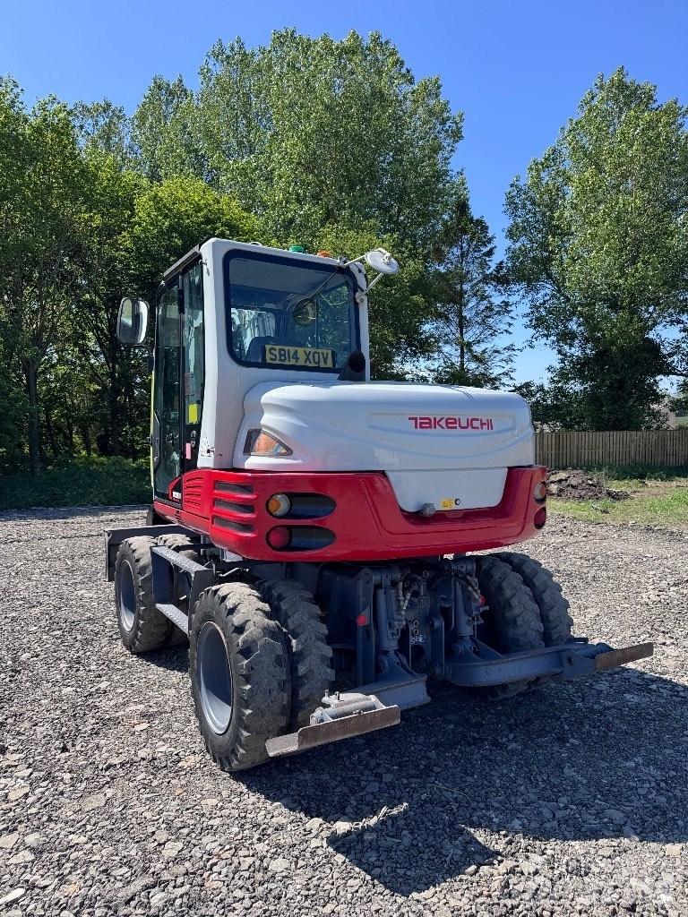 Takeuchi TB 295 W Bageri na kotačima