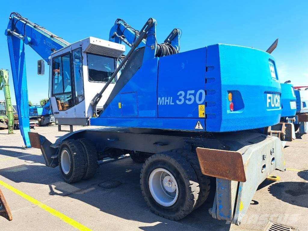 Fuchs MHL 350 D Bageri za manipuliranje materijalom / otpadom
