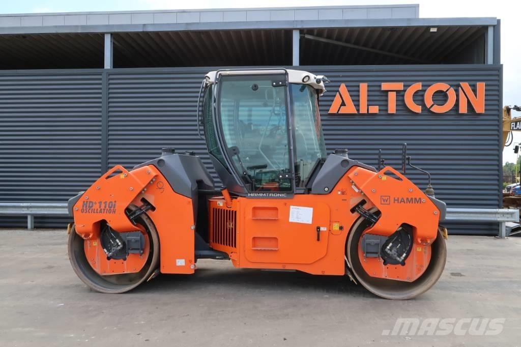 Hamm HD+ 110I VO Valjci sa dvojnim bubnjem