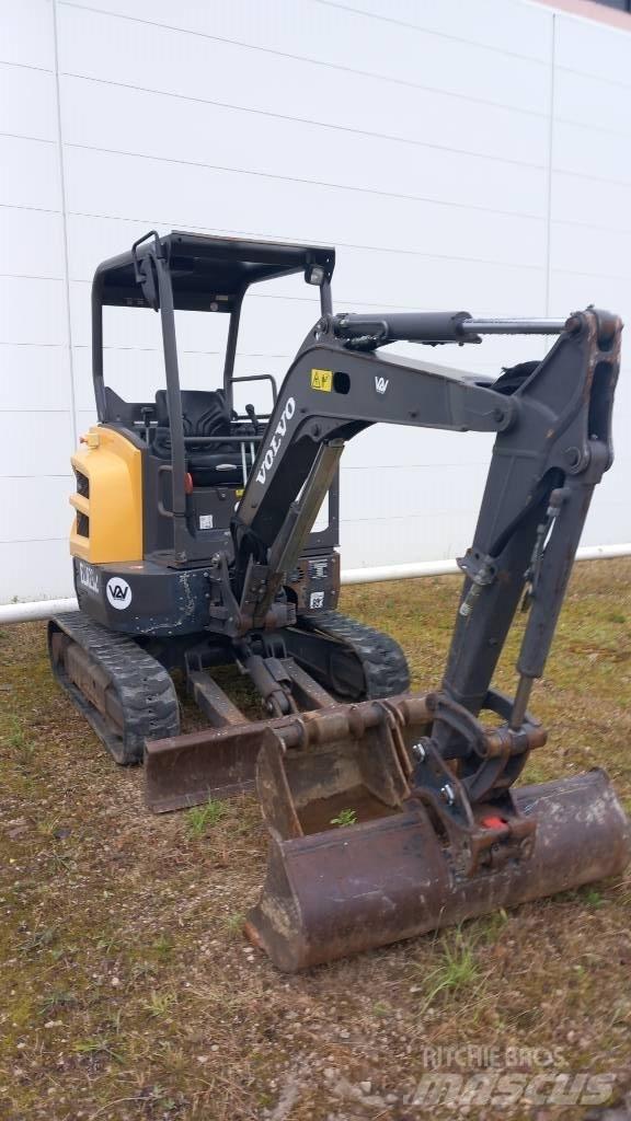 Volvo ECR 25 D Mini bageri <7t