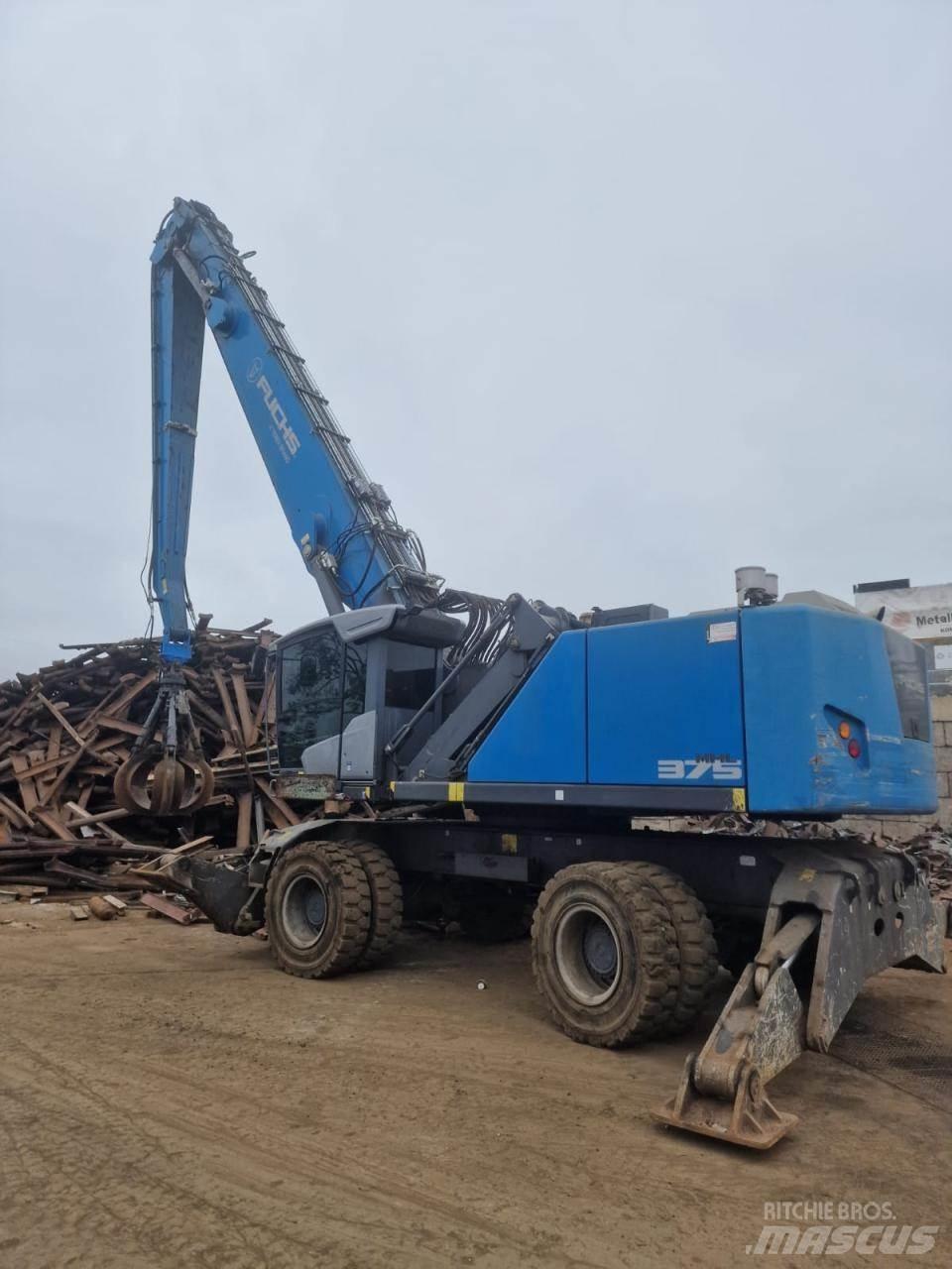 Fuchs MHL 375 S5 Bageri na kotačima