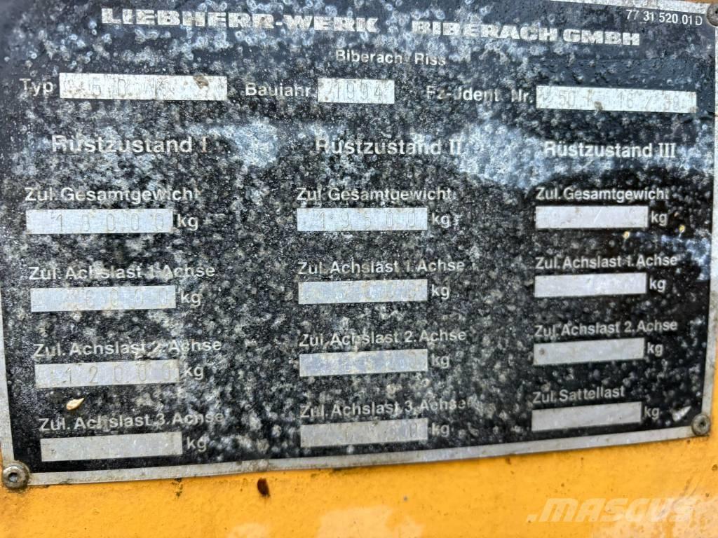 Liebherr 50 K Toranjski kranovi